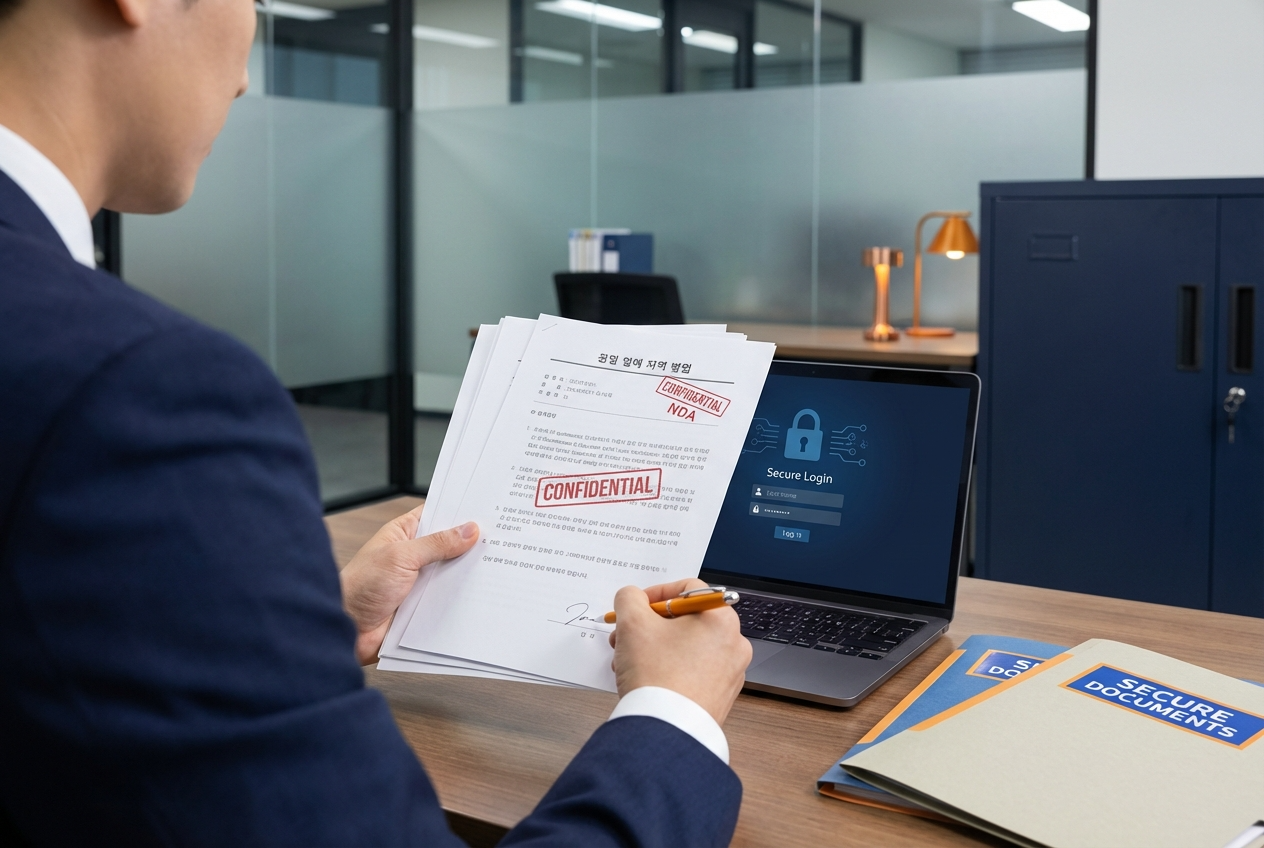 기밀 보안 유지